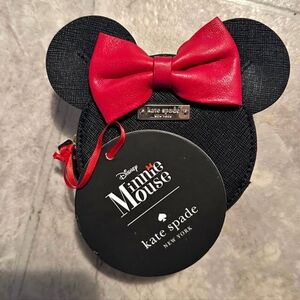 Kate Spade Black and Red Minnie Mouse Bag